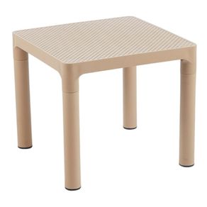 1  Mesa de Apoio Quadrada Drops Rivatti 45,5 -Largura- em Polipropileno Fendi com Protacao UV